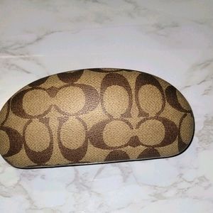 Coach hard shell glasses case